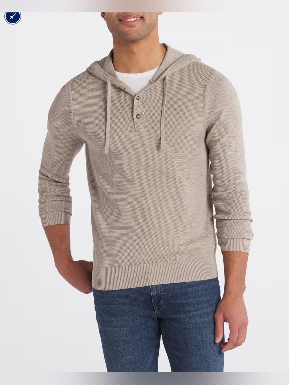 Hawker Rye, Tony Thermal Hoodie, NWOT